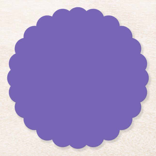 Dessous-de-verre En Papier Vierge Créez votre propre personnalisation (Devant)