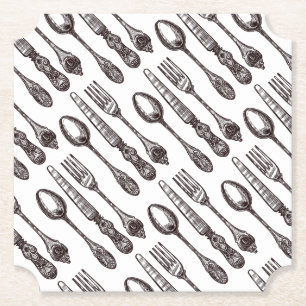 Dessous-de-verre En Papier Vintage Artisan Ornate Artisan Classic Foodie