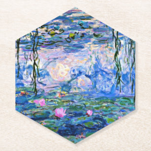 Dessous-de-verre En Papier Water Lilies, 1919, Claude Monet,