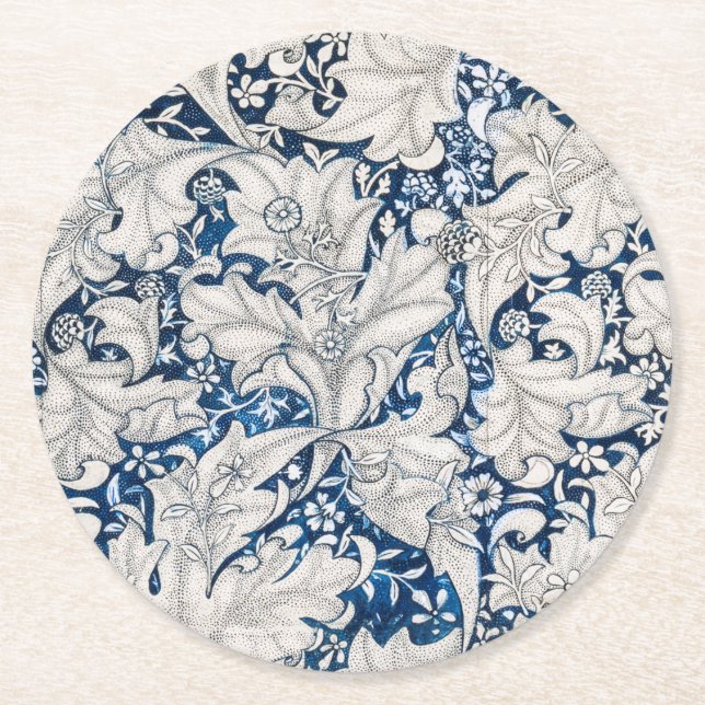 Dessous-de-verre en papier: WILLIAM MORRIS WALLFLO (Devant)