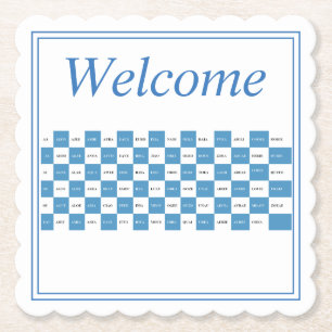 Dessous-de-verre En Papier Word Game ChewSheet Words With Vowels