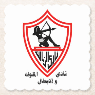 Dessous-de-verre En Papier Zamalek SC - Rois et Champions Club