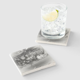 DESSOUS-DE-VERRE EN PIERRE 