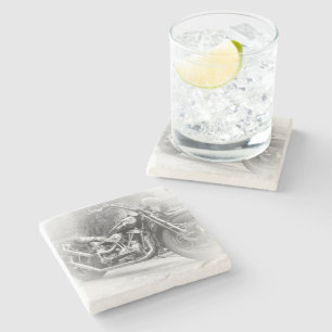 DESSOUS-DE-VERRE EN PIERRE 