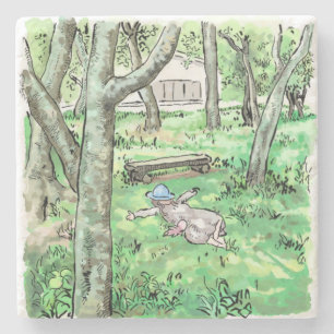 DESSOUS-DE-VERRE EN PIERRE 