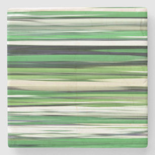 Dessous-de-verre En Pierre Abstrait n° 2 : Flou vert