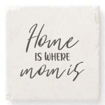 Accueil où Maman est typographie Citation Minimale