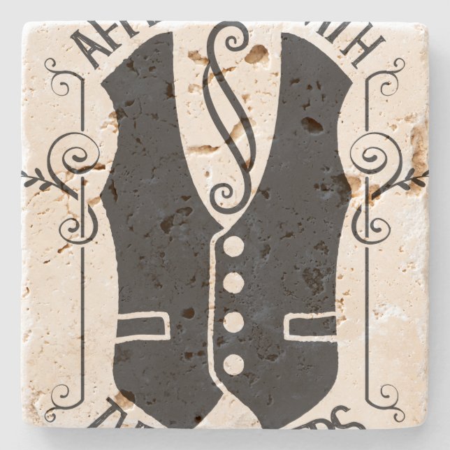 Dessous-de-verre En Pierre Affilié Aux Hustlers (Devant)