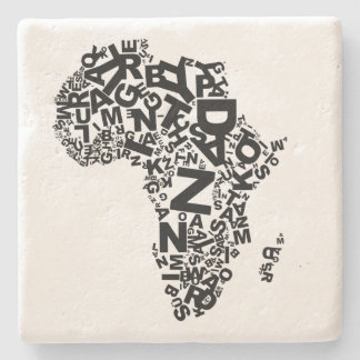 Dessous-de-verre En Pierre Afrika (allemand)