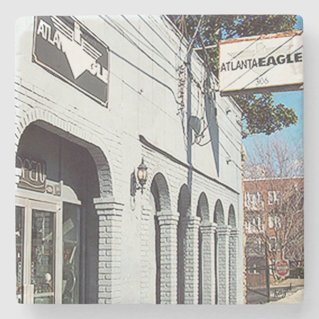 Dessous-de-verre En Pierre Aigle, Aigle d'Atlanta, Aigle (Devant)