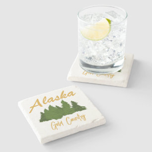 Dessous-de-verre En Pierre Alaska Gold Country