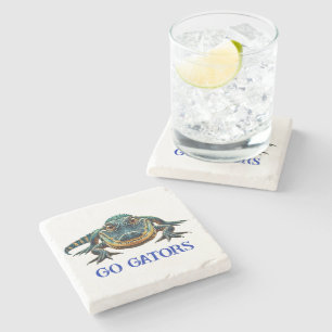 Dessous-de-verre En Pierre Alligator - Go Gators