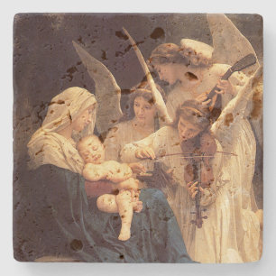 Dessous-de-verre En Pierre Angels Serenade Mary and Jesus