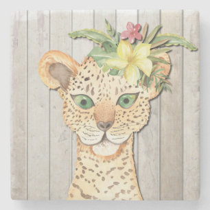 DESSOUS-DE-VERRE EN PIERRE ANIMAUX DE FÊTE