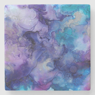 Dessous-de-verre En Pierre Aquarelle