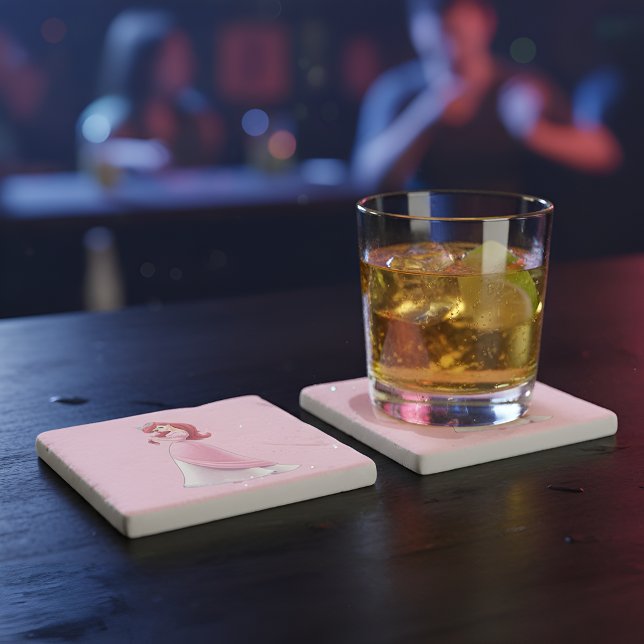 Dessous-de-verre En Pierre Ariel Stone Coaster (Créateur téléchargé)