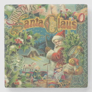 Dessous-de-verre En Pierre Art antique du Père Noël