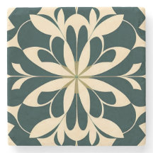 Art Déco Fleur Noir