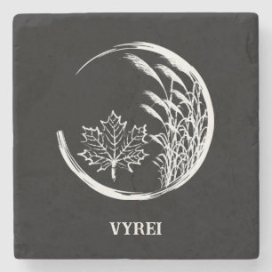 Dessous-de-verre En Pierre Automne / Crête d'automne
