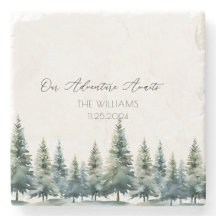 Autre Mariage Livre d'invité Pine Trees