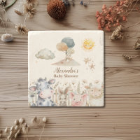 Baby shower des animaux de ferme