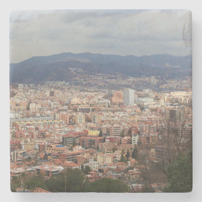 Dessous-de-verre En Pierre Barcelone (Devant)