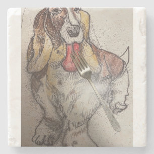 Dessous-de-verre En Pierre Bassie's Fork