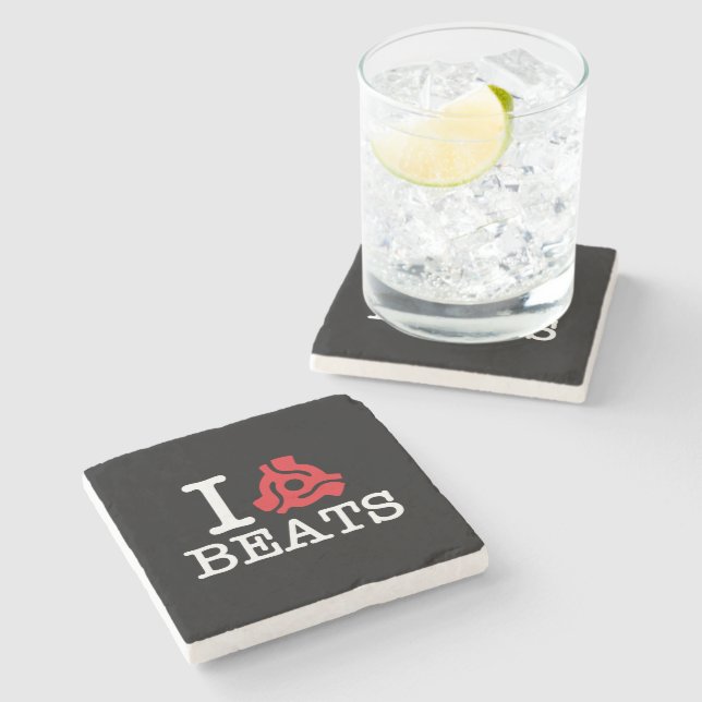 Dessous-de-verre En Pierre Bateaux de carte I 45 (Côté)