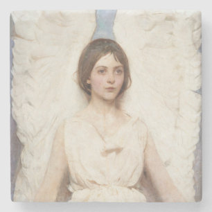 Dessous-de-verre En Pierre Beau ange (par Abbott Handerson Thayer)