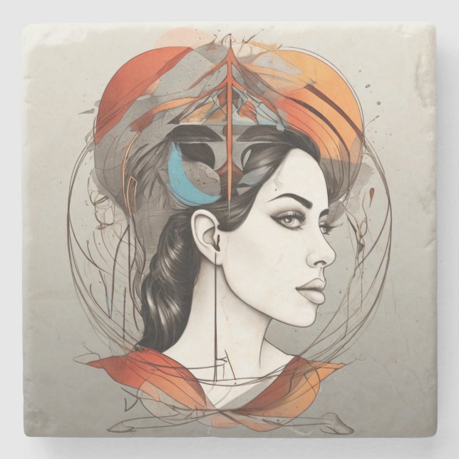 Dessous-de-verre En Pierre beauté révélée (Devant)