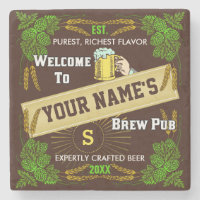 Beer Brewpub Hops / Barley Bienvenue :Personnalisé