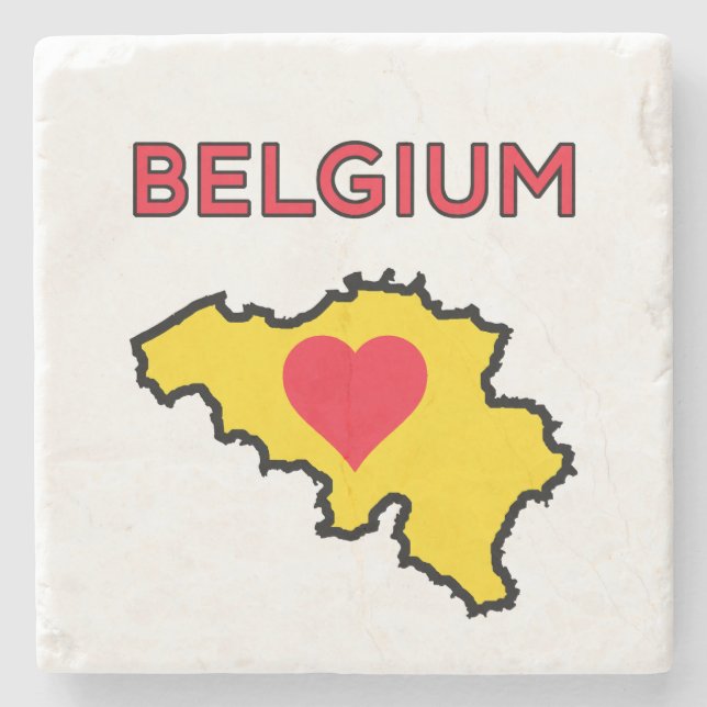 Dessous-de-verre En Pierre Belgique (Devant)