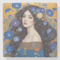 Belle Femme Aux Glories Du Matin