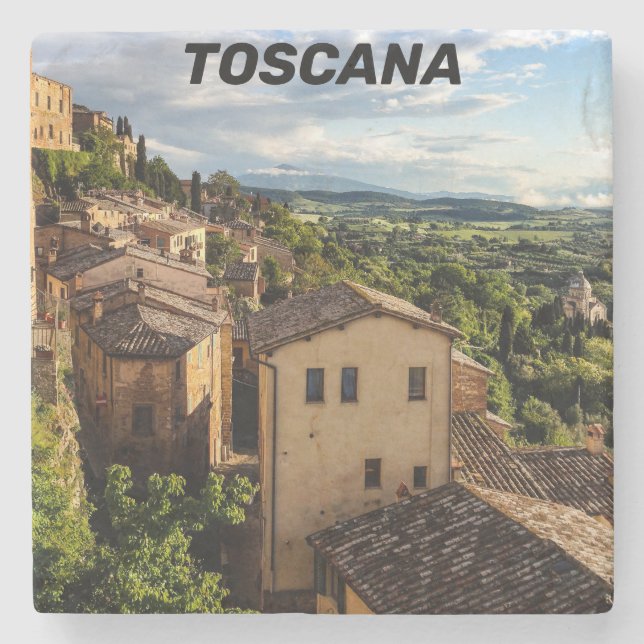 Dessous-de-verre En Pierre Belle Toscane - Italie (Devant)