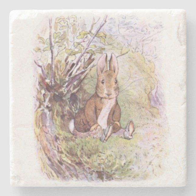 Dessous-de-verre En Pierre Benjamin Bunny (par Beatrix Potter) (Devant)