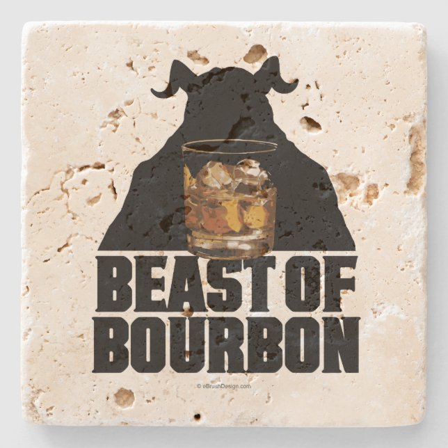Dessous-de-verre En Pierre Bête De Bourbon (Devant)
