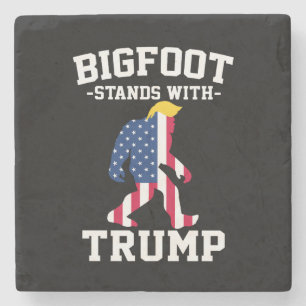 Dessous-de-verre En Pierre Bigfoot Se Déplace Avec Les Élections Trump De 202
