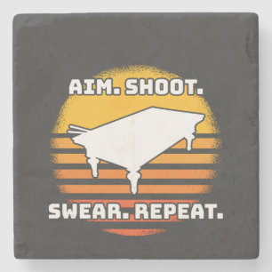 Dessous-de-verre En Pierre Billiard Retro Vintage