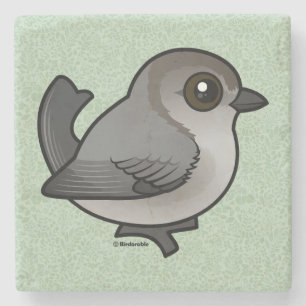 Dessous-de-verre En Pierre Birdorable Bushtit, course du Pacifique