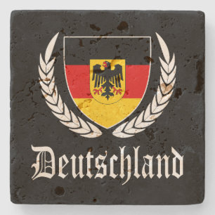 Dessous-de-verre En Pierre Blason de l'Allemagne