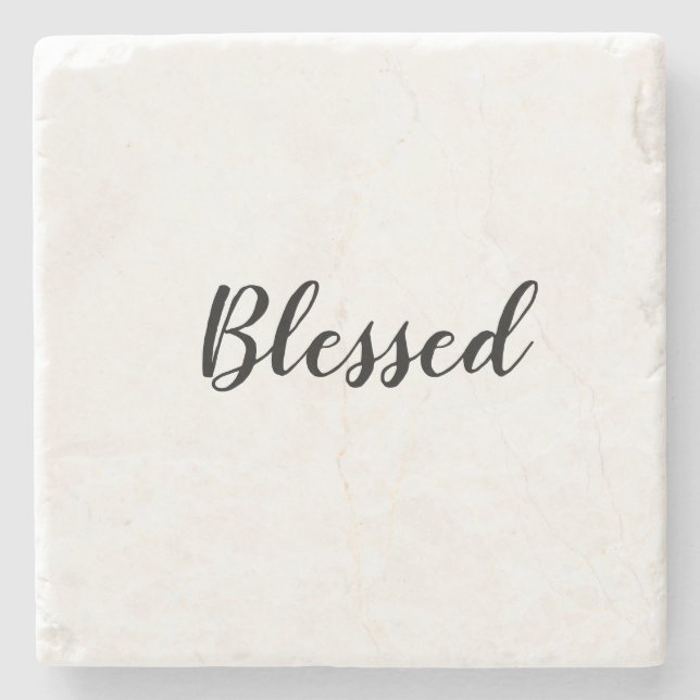 Dessous-de-verre En Pierre Blessed coaster (Devant)