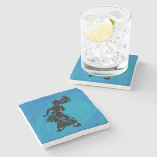 Dessous-de-verre En Pierre Bleu tambour Boogie Nights New York