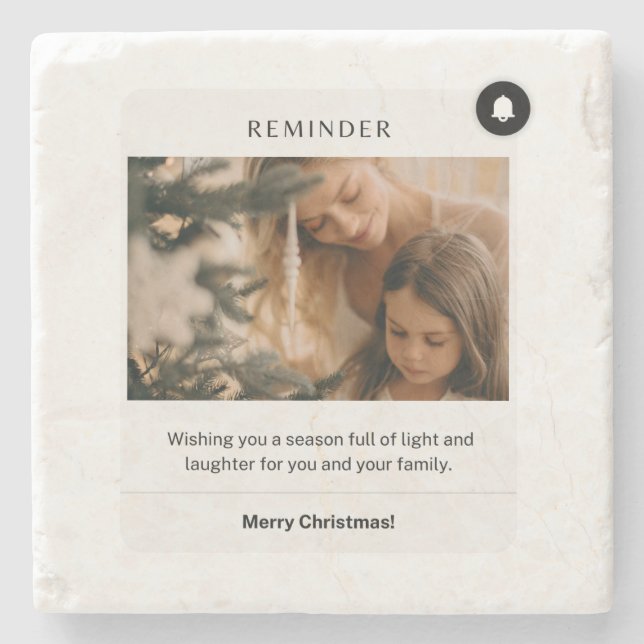 Dessous-de-verre En Pierre bonjour (Devant)