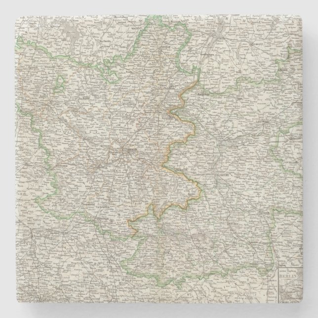 Dessous-de-verre En Pierre Brandebourg (Devant)