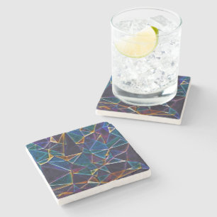 Dessous-de-verre En Pierre Bulles cassées