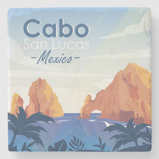 Dessous-de-verre En Pierre Cabo San Lucas Mexique (Devant)