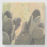 Cactus du désert | Plat vert