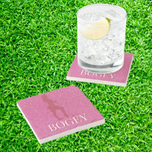 Dessous-de-verre En Pierre Cadeaux de golf chic que vous aimerez