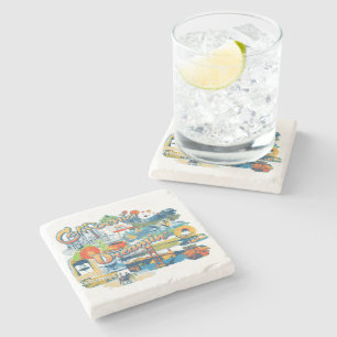 Dessous-de-verre En Pierre California Dreaming