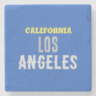 Dessous-de-verre En Pierre Californie Los Angeles City USA Retro Vintage